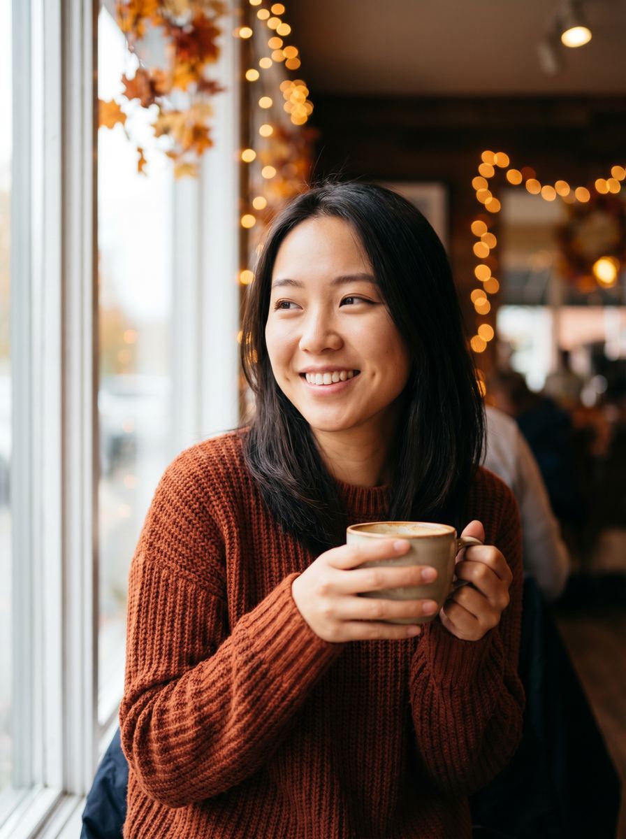 糖心-秋日咖啡馆日常视频 · 糖心生活视频分享